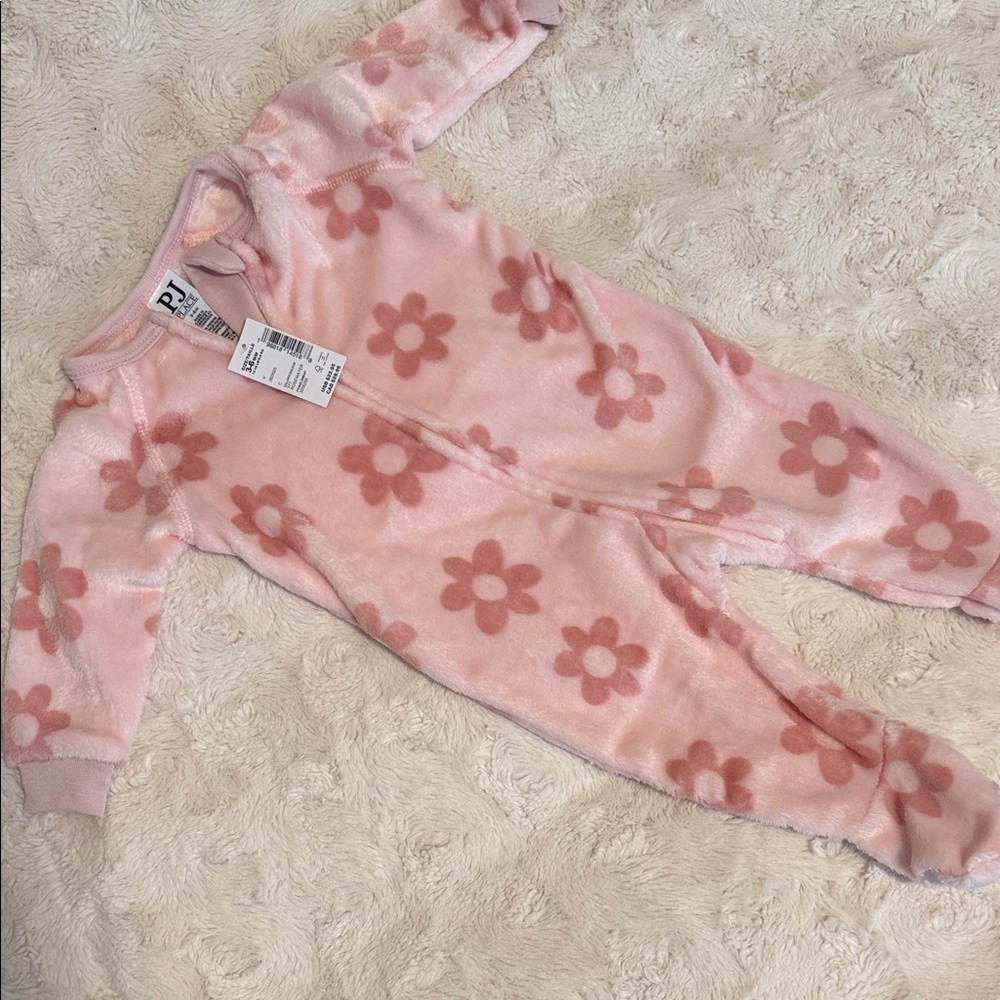 The Children's Place Pink Floral Kids Pajamas Sleep Sack